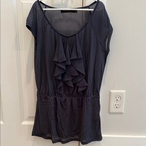 Elegant Grey Women's Top